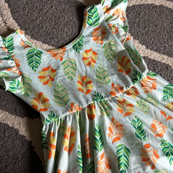 Dot Dot Smile Empire Dress - Size 7 - Picture 3 of 6